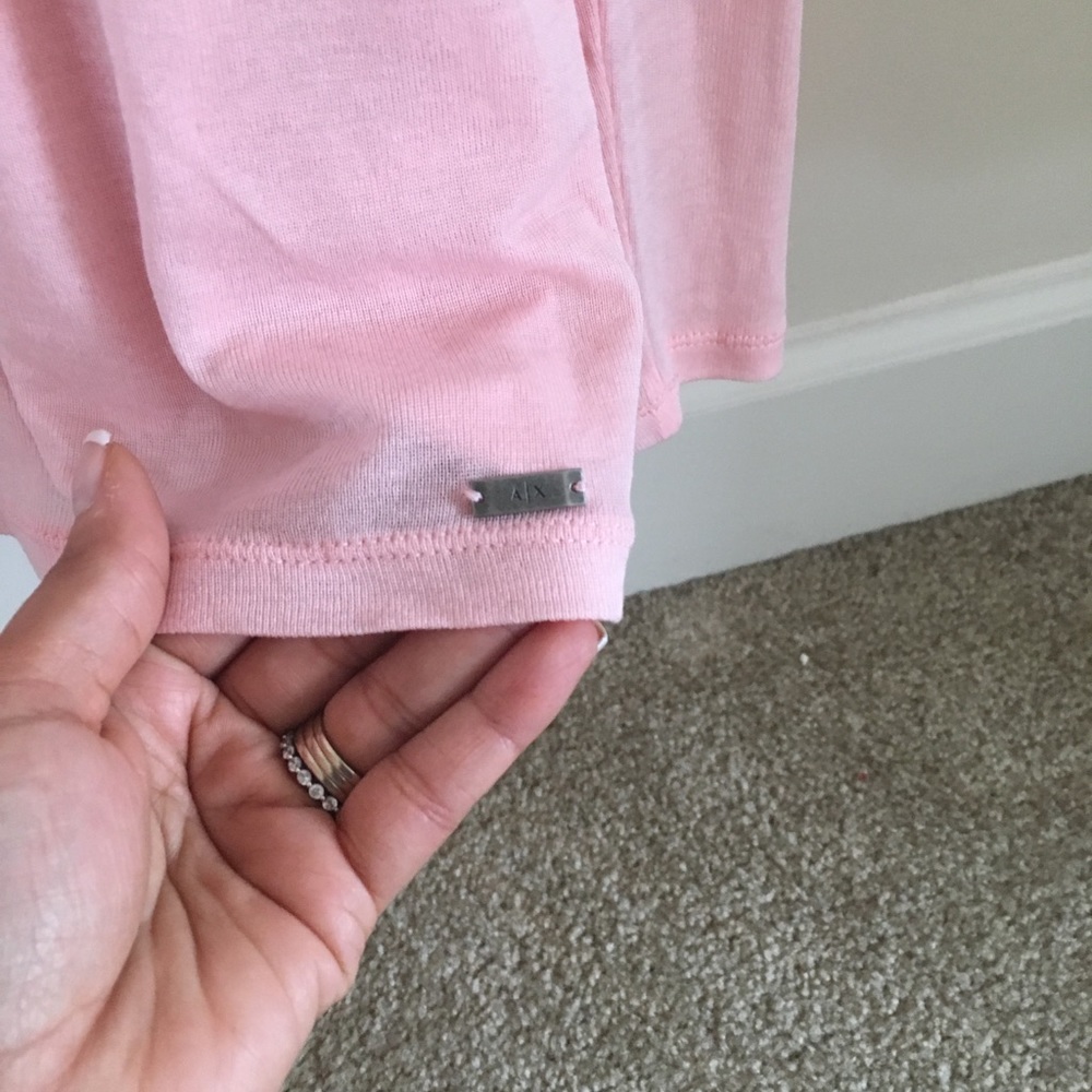 Armani exchange pink long sleeve shirt - Picture 7 of 7